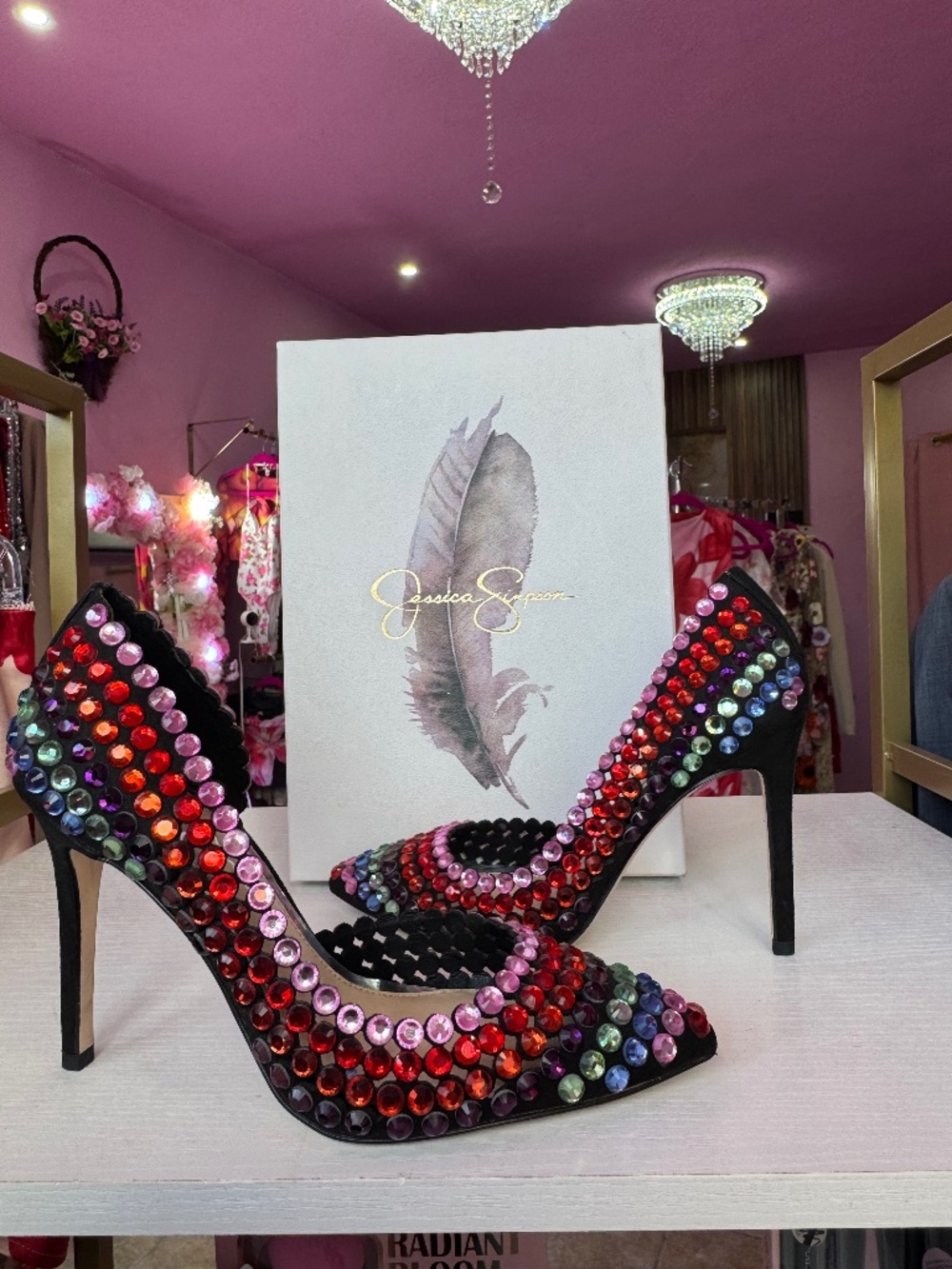 Women's Preppi Rainbow Jewels Pumps NEW! With Box Jessica Simpson✨